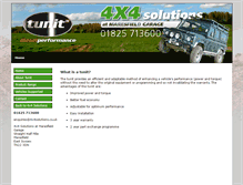 Tablet Screenshot of 4x4solutions.tunit.com